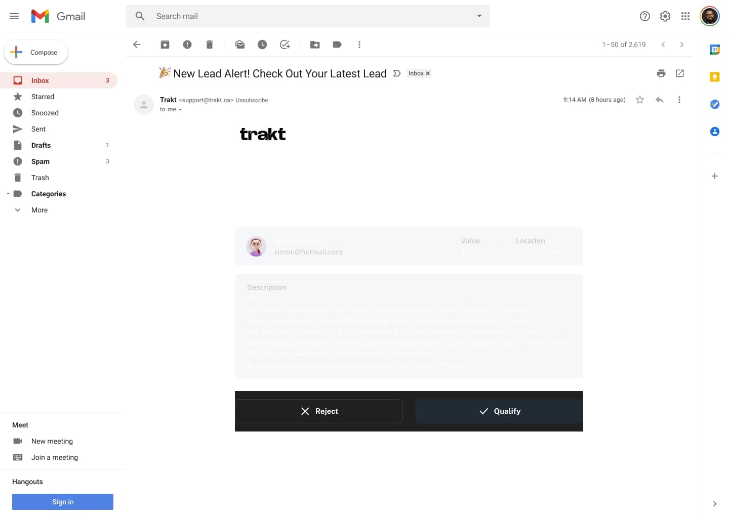 Lead_Notification future features